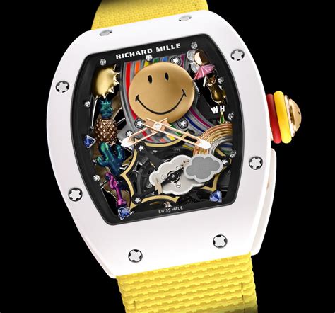 smiley watch richard mille|RM 88 : Watch Automatic Winding Tourbillon Smiley .